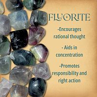 Fluorite Tumbled Gemstones