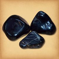 Black Onyx Tumbled Gemstones