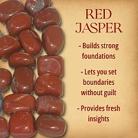Red Jasper Tumbled Gemstones