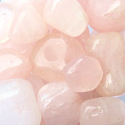 Rose Quartz Tumbled Gemstones
