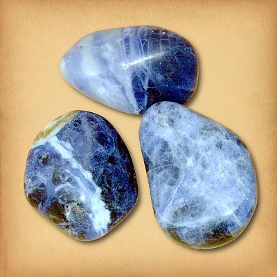 Sodalite Tumbled Gemstones