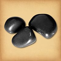 Black Tourmaline Tumbled Gemstones