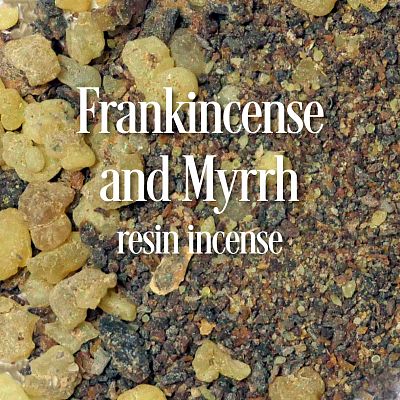 Frankincense and Myrrh Resin Incense