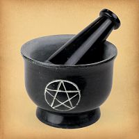 Pentacle Mortar and Pestle