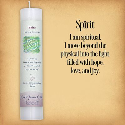 Herbal Magic Spirit Pillar Candle