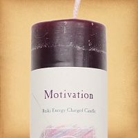 Herbal Magic Motivation Pillar Candle