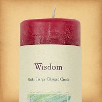 Herbal Magic Wisdom Pillar Candle