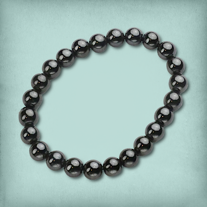 Hematite Bead Bracelet