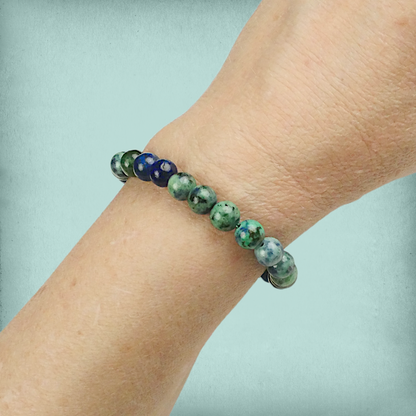 Chrysocolla Bead Bracelet