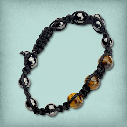 Tiger Eye Shamballa Bracelet