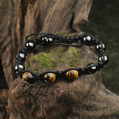 Tiger Eye Shamballa Bracelet