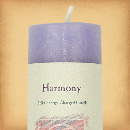 Herbal Magic Harmony Pillar Candle