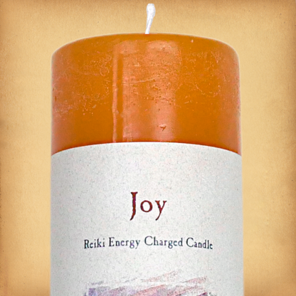 Herbal Magic Joy Pillar Candle