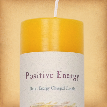 Herbal Magic Positive Energy Pillar Candle