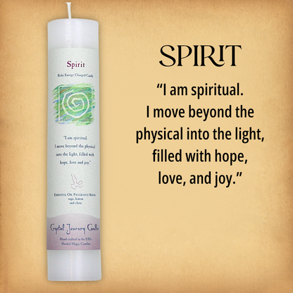 Herbal Magic Spirit Pillar Candle