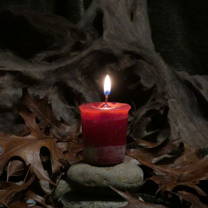 Herbal Magic Courage Votive Candle