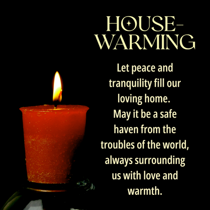 Herbal Magic Housewarming Votive Candle