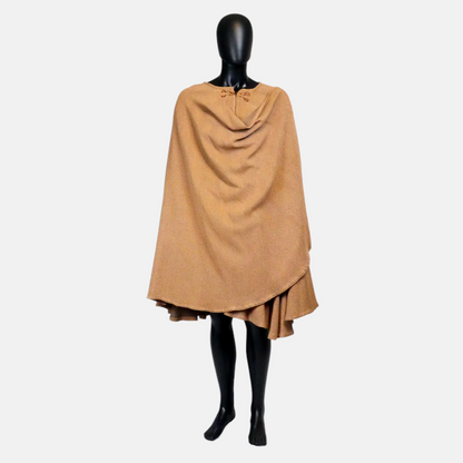 Golden Brown Full Circle Cloak