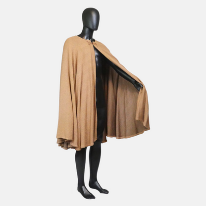 Golden Brown Full Circle Cloak