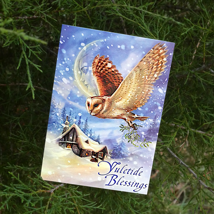 Snowflake Fairy Yule Card