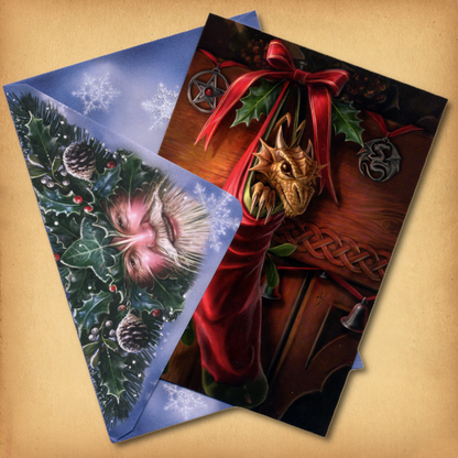 Magical Arrival Yule Card