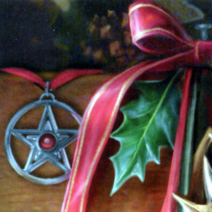 Magical Arrival Yule Card