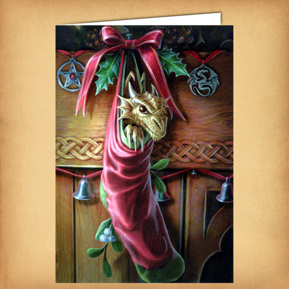 Magical Arrival Yule Card