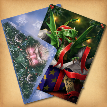 Surprise Gift Yule Card