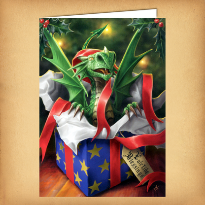 Surprise Gift Yule Card