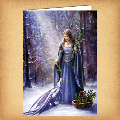 Solstice Gathering Yule Card