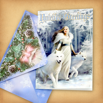 Winter Guardians Yule Card