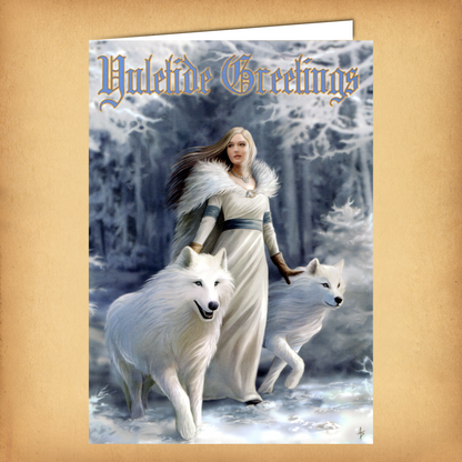 Winter Guardians Yule Card