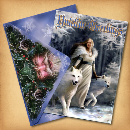 Winter Guardians Yule Card