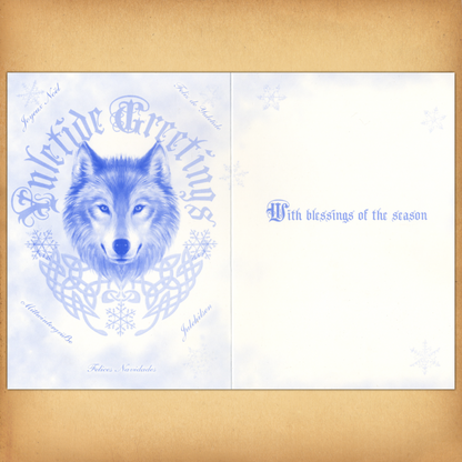 Winter Protector Yule Card