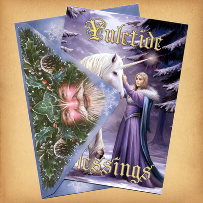 Pure Magic Yule Card