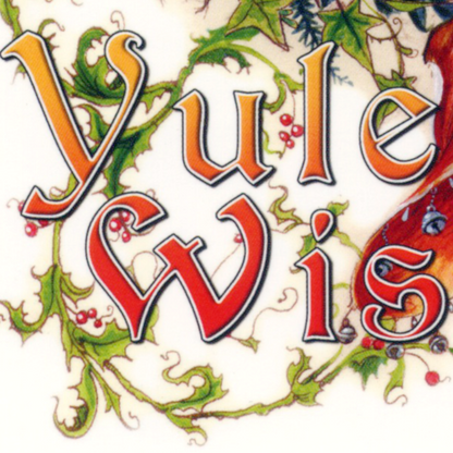 Mistletoe Fairy Yule Card