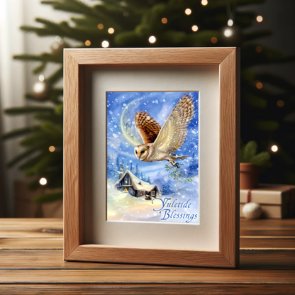 Snow Bringer Yule Card