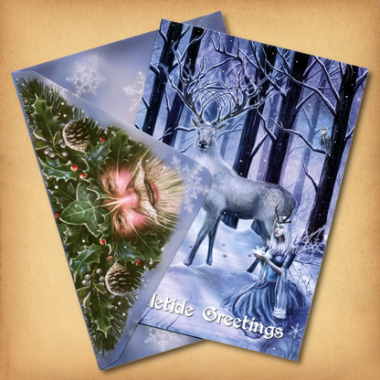 Frozen Fantasy Yule Card