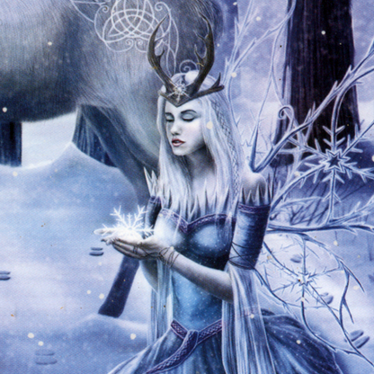 Frozen Fantasy Yule Card