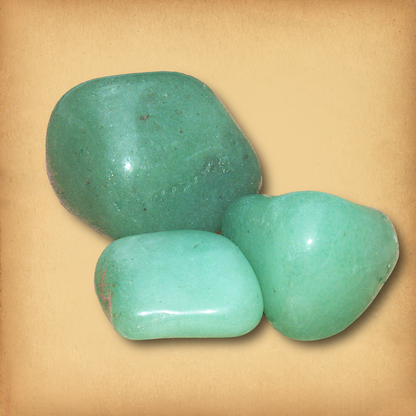 Tumbled Green Aventurine Gemstones