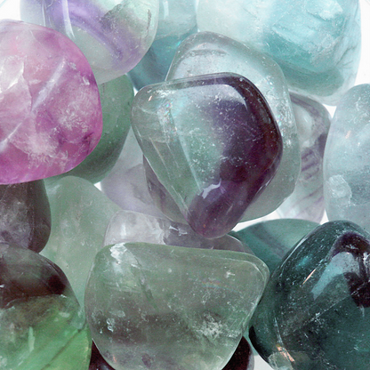 Tumbled Fluorite Gemstones