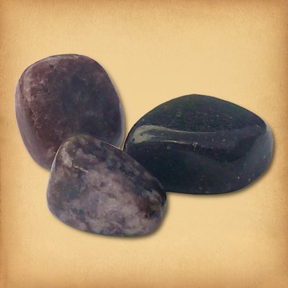 Tumbled Lepidolite Gemstones