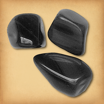 Tumbled Obsidian Gemstones