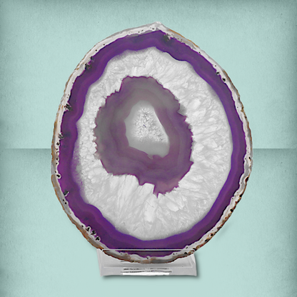 Purple Agate Slice