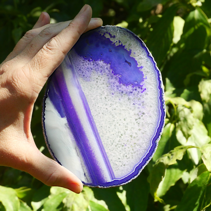 Purple Agate Slice