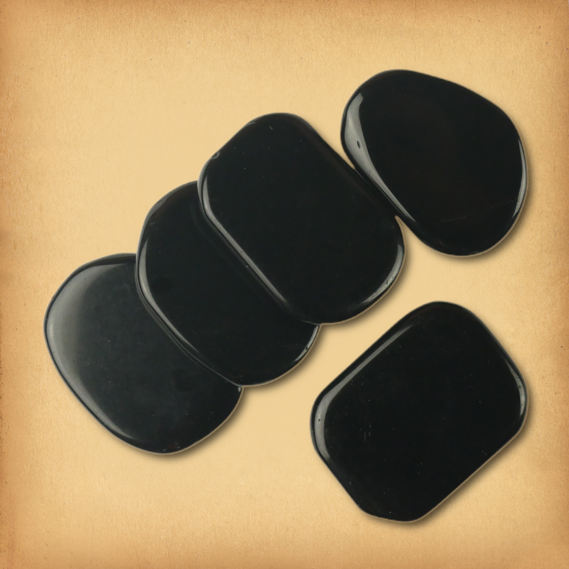 Black Obsidian Pocket Stone