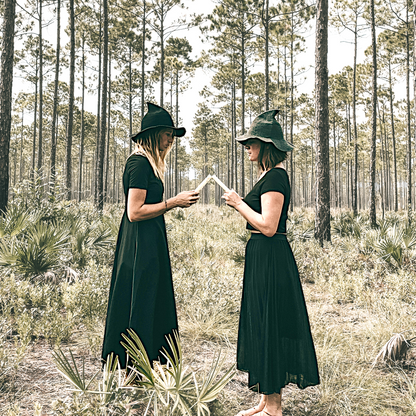 Dark Grey Witch Hat