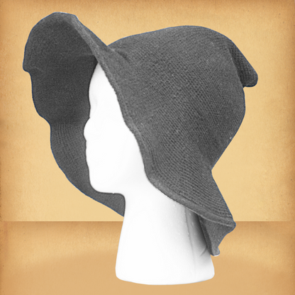 Dark Grey Witch Hat