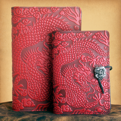 Small Cloud Dragon Leather Journal