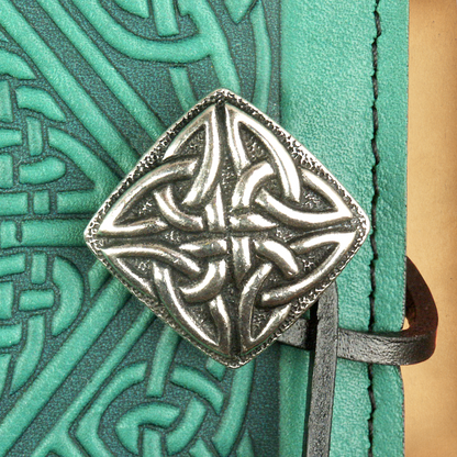 Celtic Diamond Leather Journal